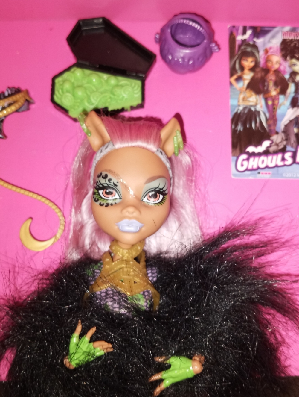 Monster High Clawdeen Wolf Doll Ghouls Rule
